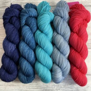 Hangefärbte Wolle -  Westknits MKAL21 – Kit 24. Hier online kaufen.